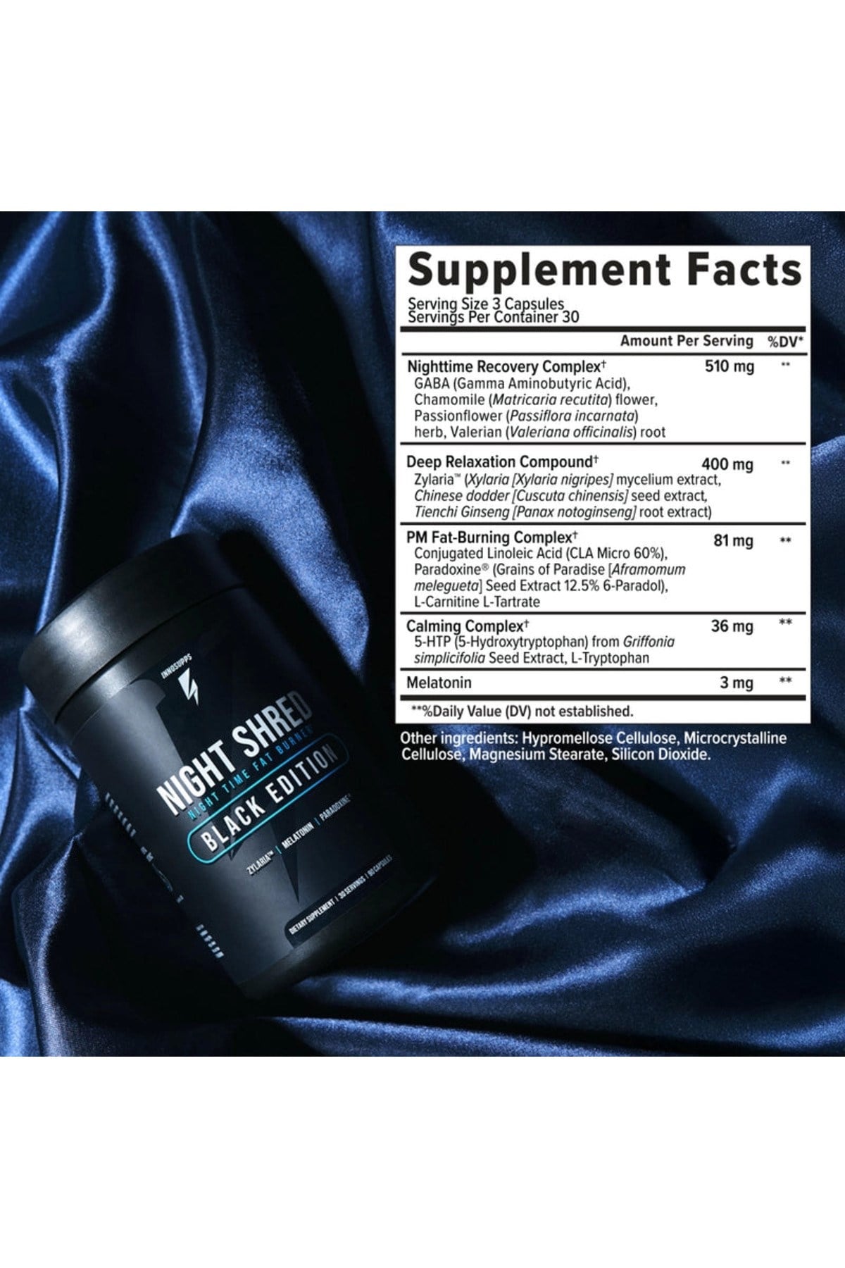 Night Shread Time Fat Burner Fitlik Ürünü 60 Lı