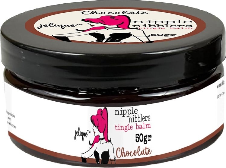 Nipple Nibblers Tingle Chocolate Memeucu Uyarıcılı Balsam Çikolata Aromalı 50ML - Çikolatali Göğüskremi