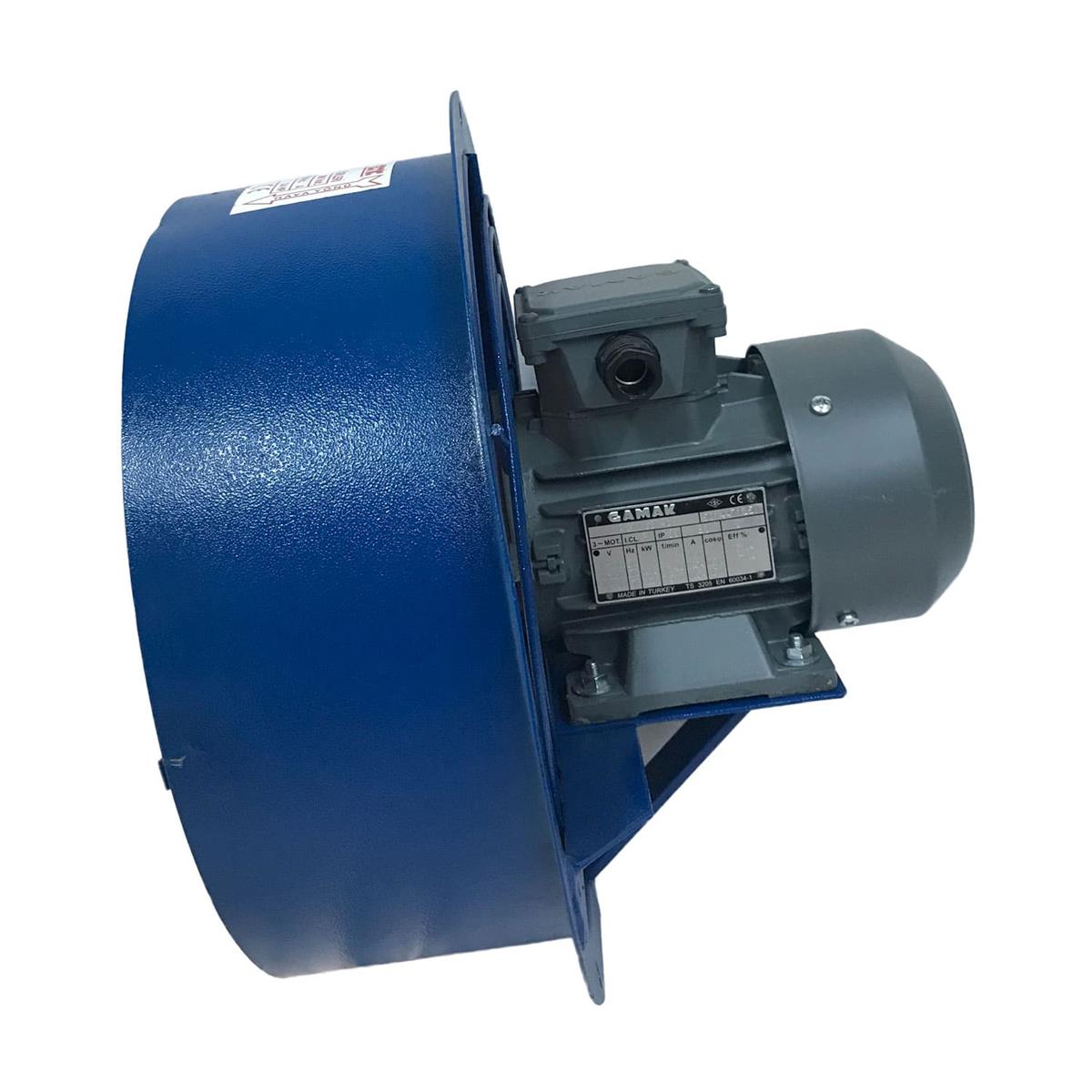 Normal Motorlu Aksiyel Aspiratör 380 Volt Trifaze