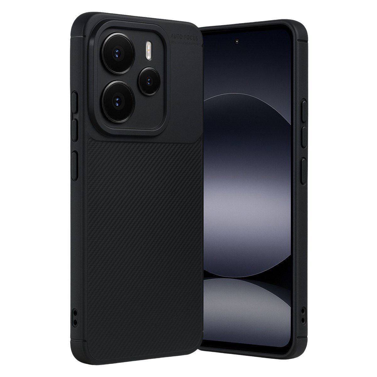 Note 14 5G Auto Focus Karbon Kapak - Siyah