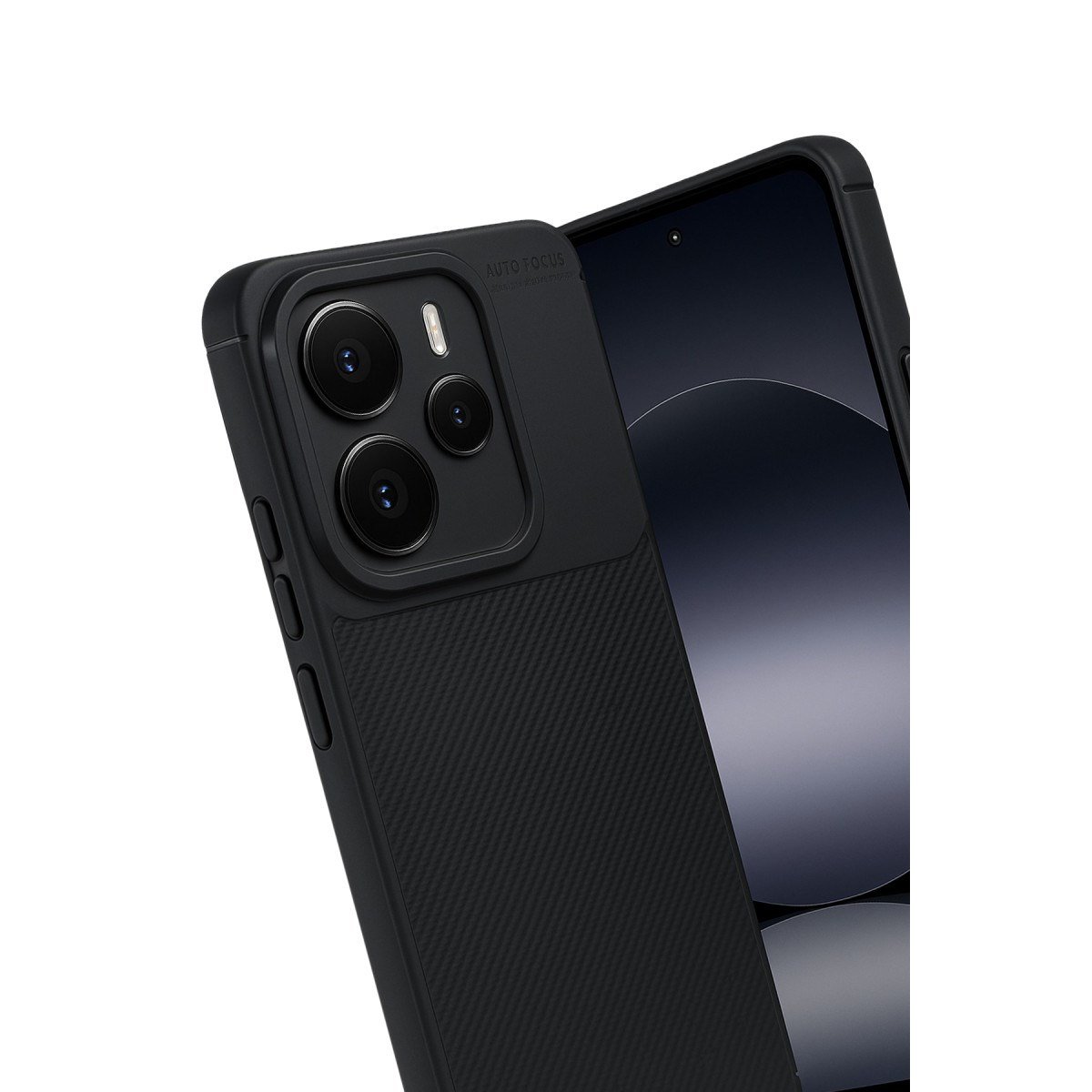 Note 14 5G Auto Focus Karbon Kapak - Siyah
