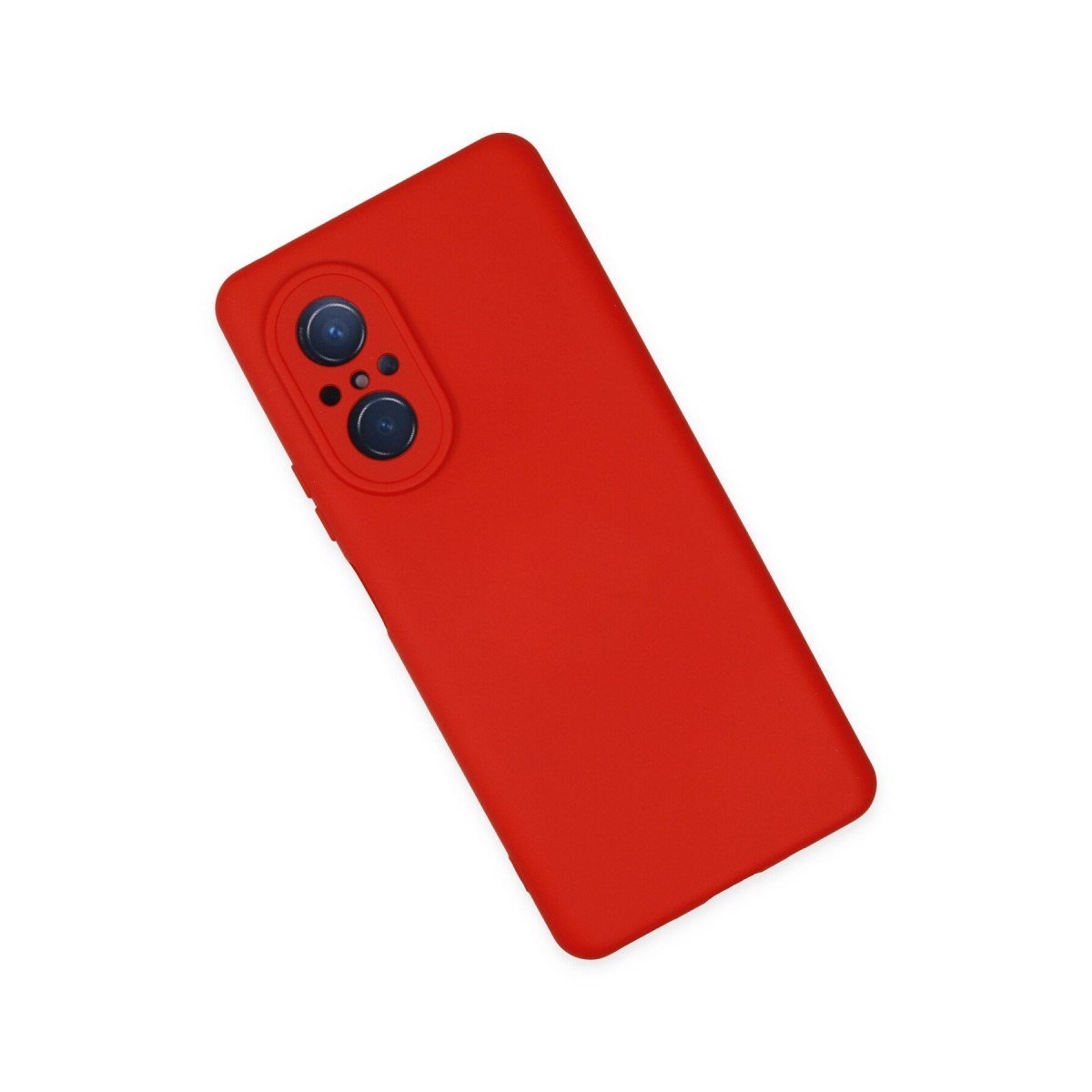 Nova 9 SE Kılıf Nano içi Kadife Silikon - Kırmızı