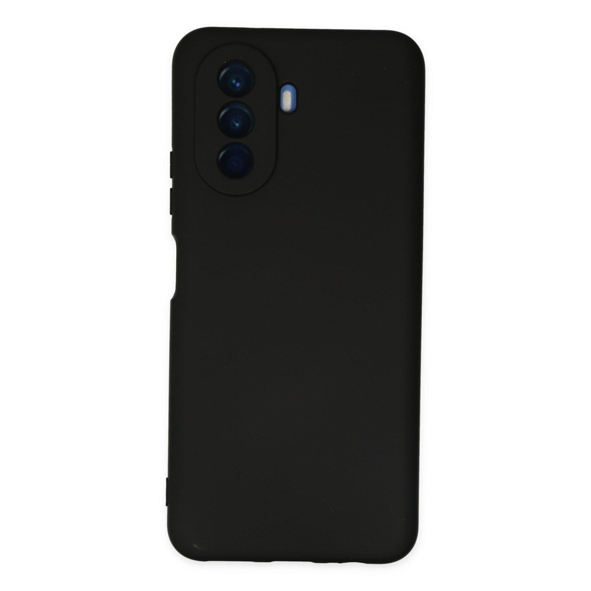 Nova Y70 Kılıf Nano içi Kadife Silikon - Siyah