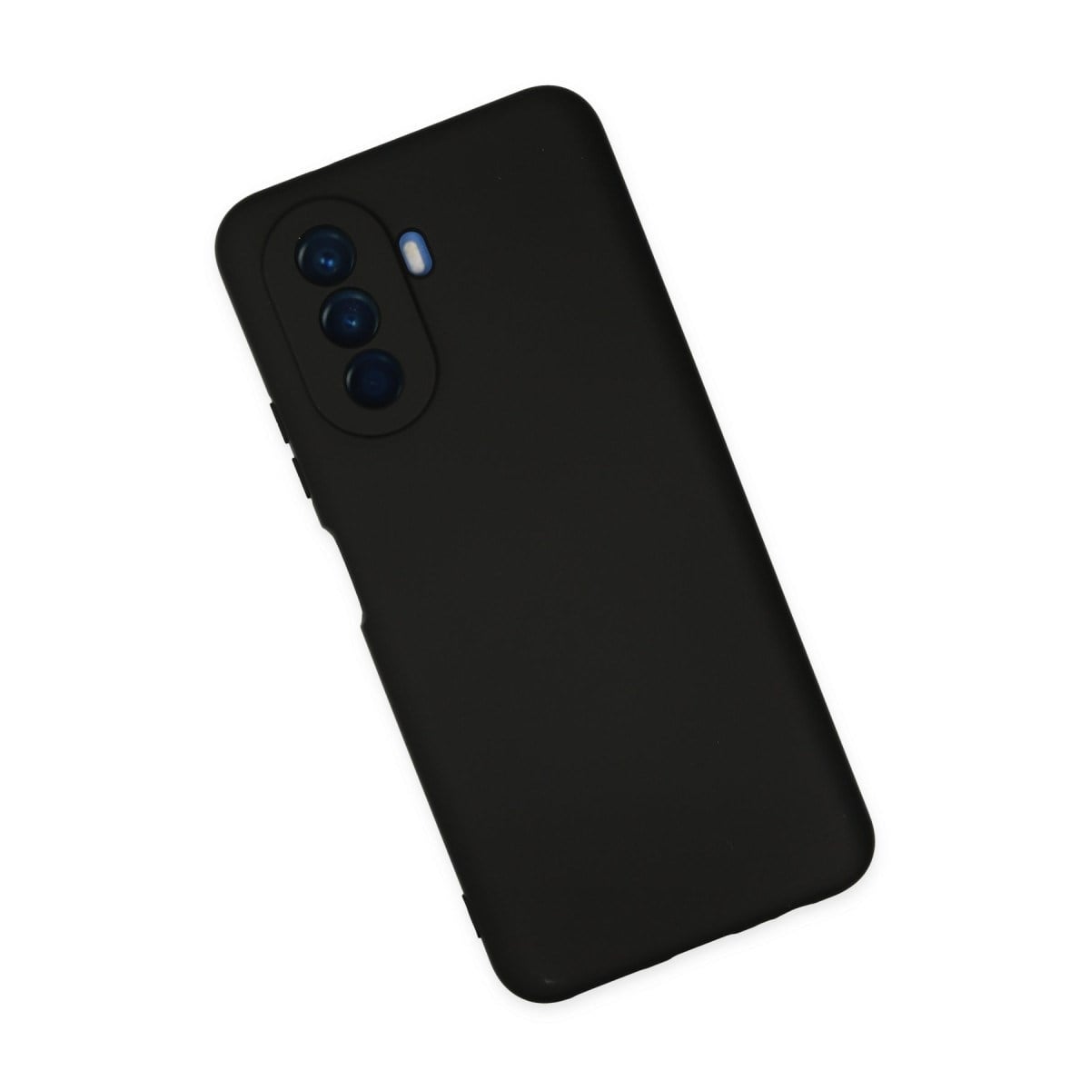 Nova Y70 Kılıf Nano içi Kadife Silikon - Siyah