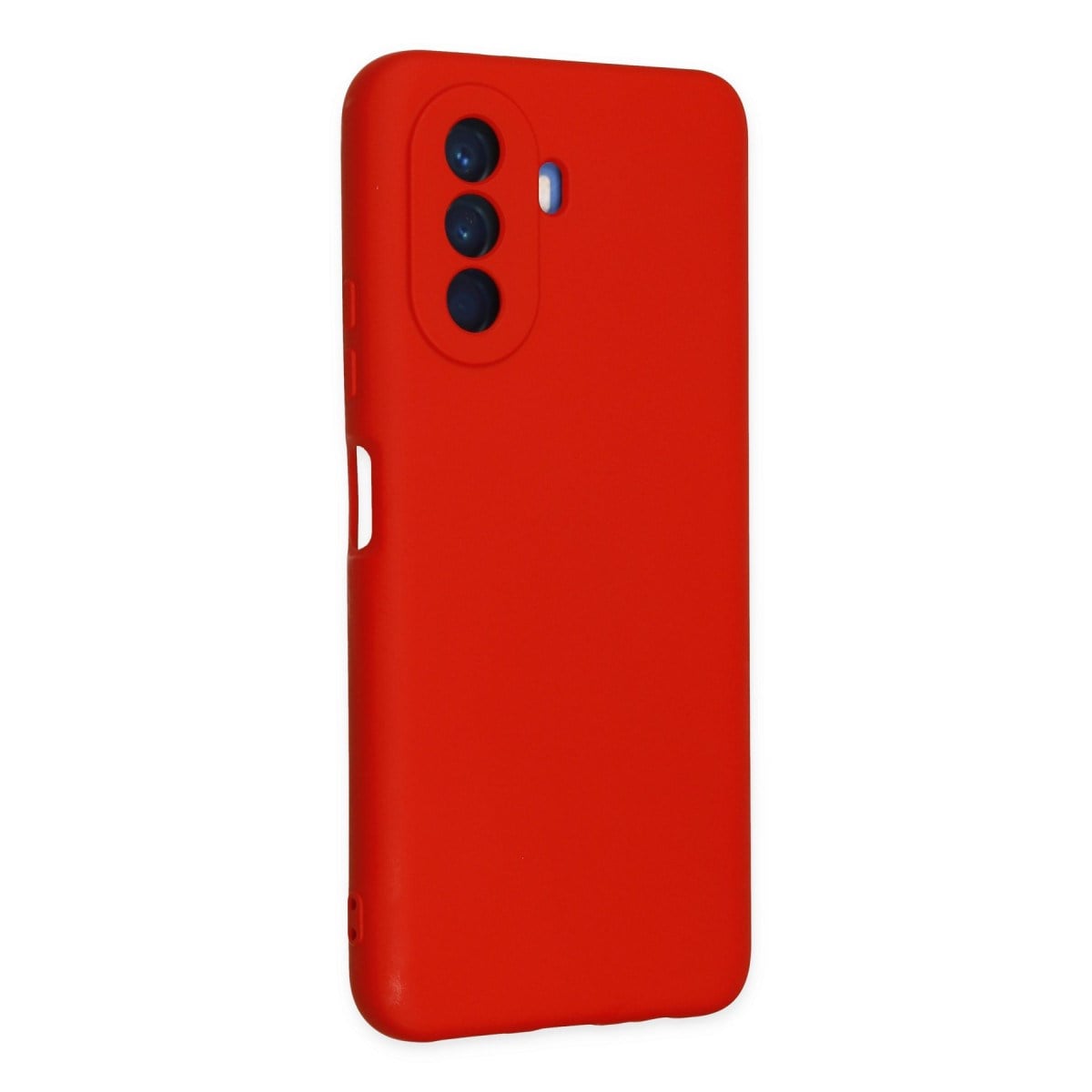 Nova Y70 Kılıf Nano içi Kadife Silikon - Kırmızı