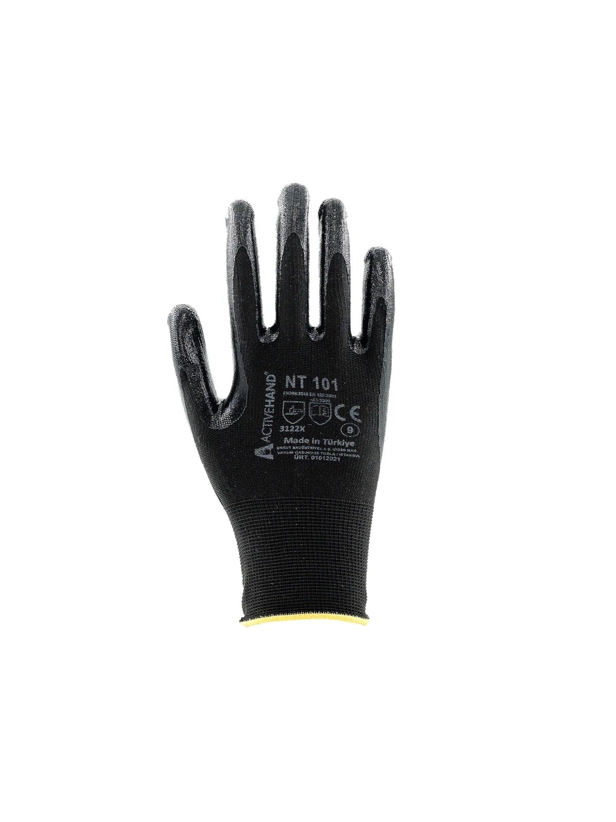 NT 101 SY/SY NO:10 Nitril Kaplı Polyester Eldiven