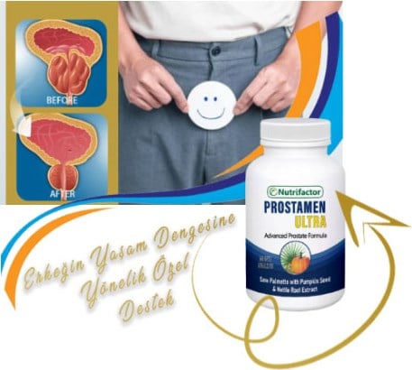 Nutrifactor Prostamen Erkeğe Özel Destek