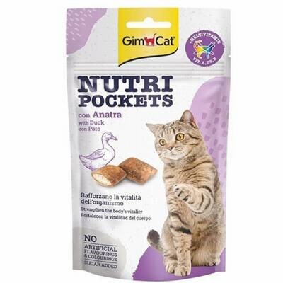 Nutripockets Ördekli Kedi Ödülü 60 Gr