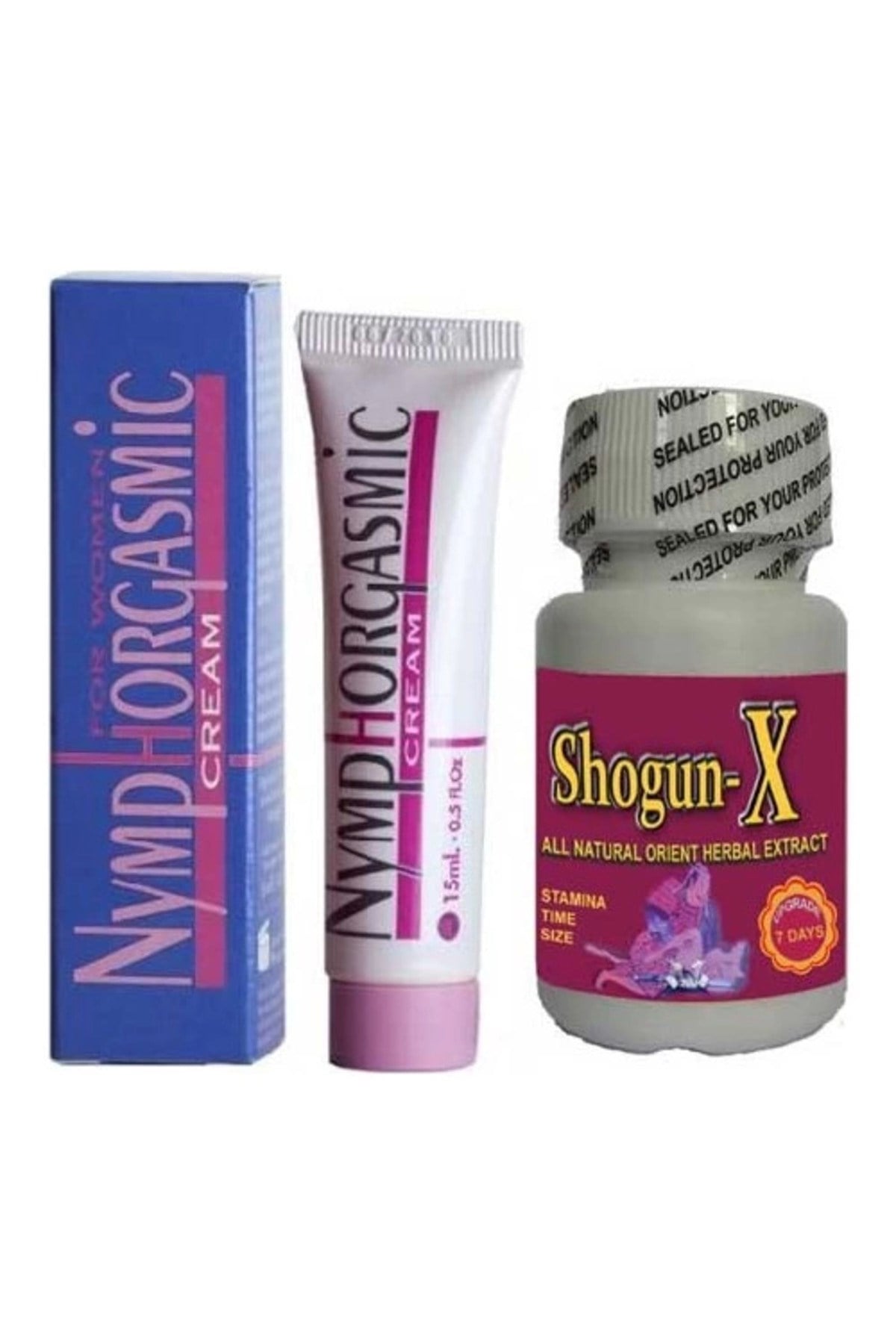 Nymphorgasmic 15 Ml. Cream Kremi + S30 Etkili Erkek 30Lu Kapsül