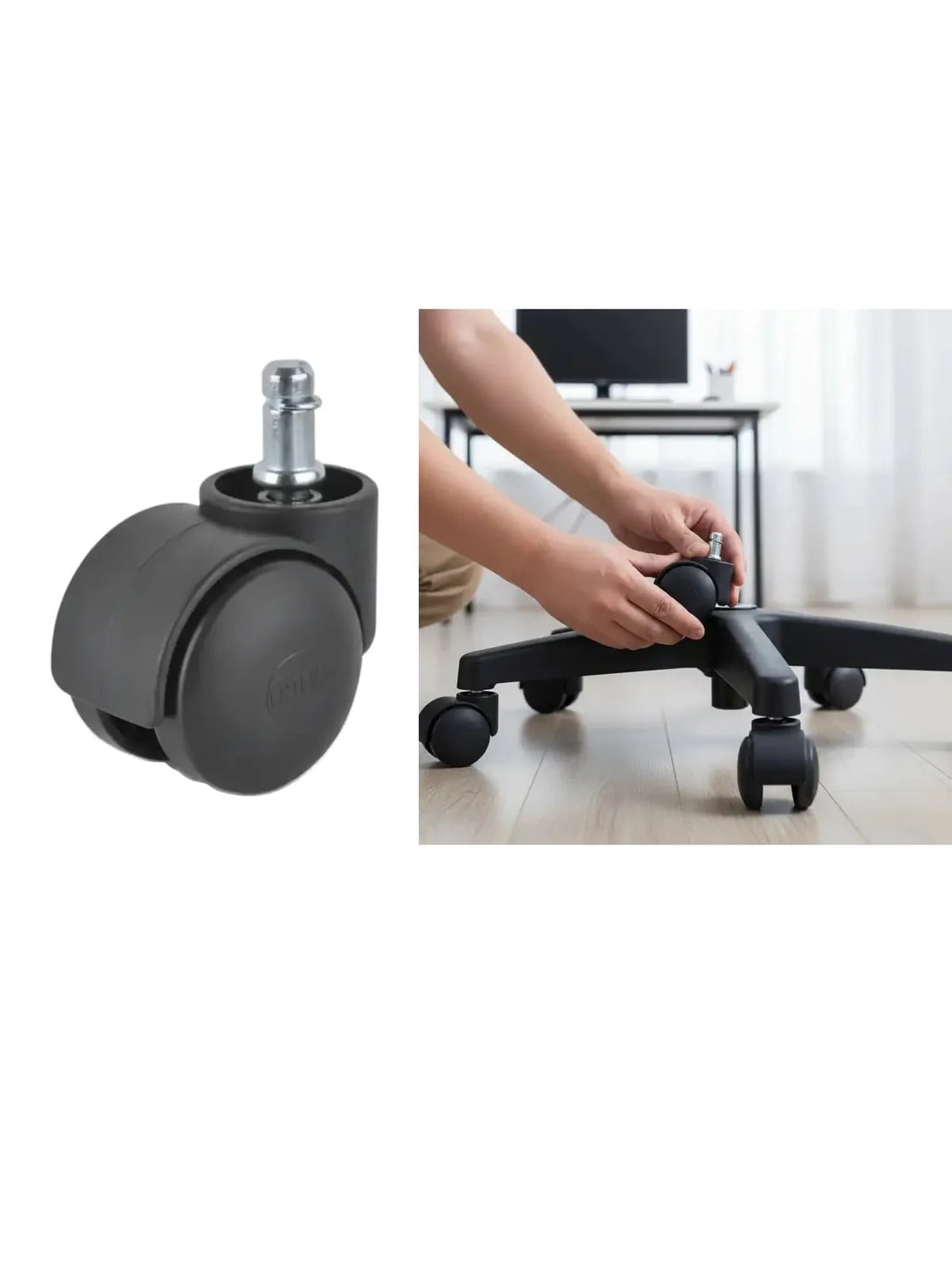 Ofis Koltuk Tekerleği Pimli