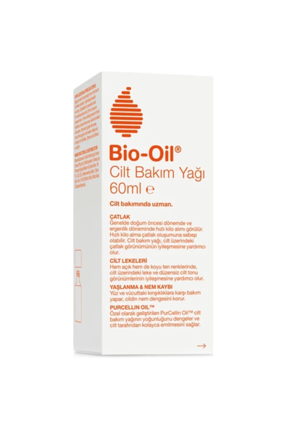 Oil Vücut Bakim Yağı & Natural 60ML