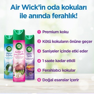 Okyanus Ferahlığı ile Oda Kokusu Spreyi, 300 ml