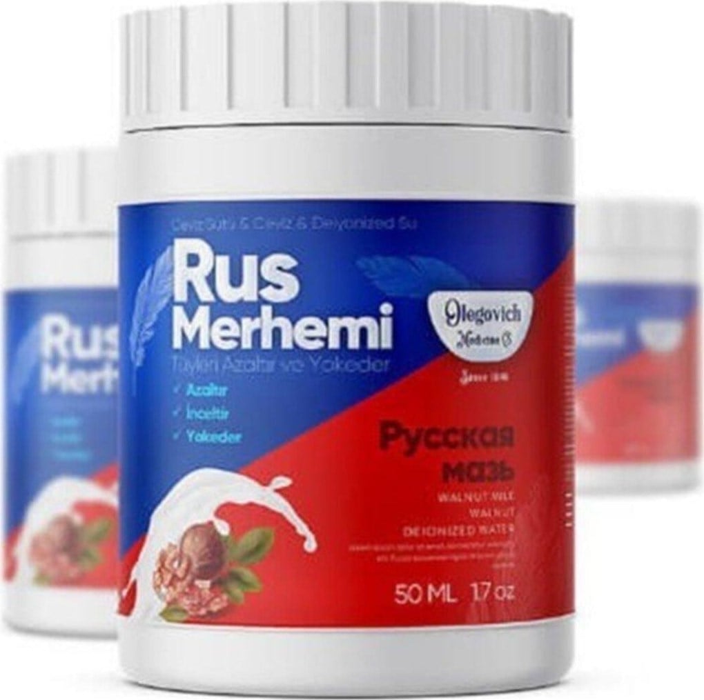 Olegovich Medicine Olegovic Medicine Rus Kremi Merhemi, Tüy Azaltıcı 50ML