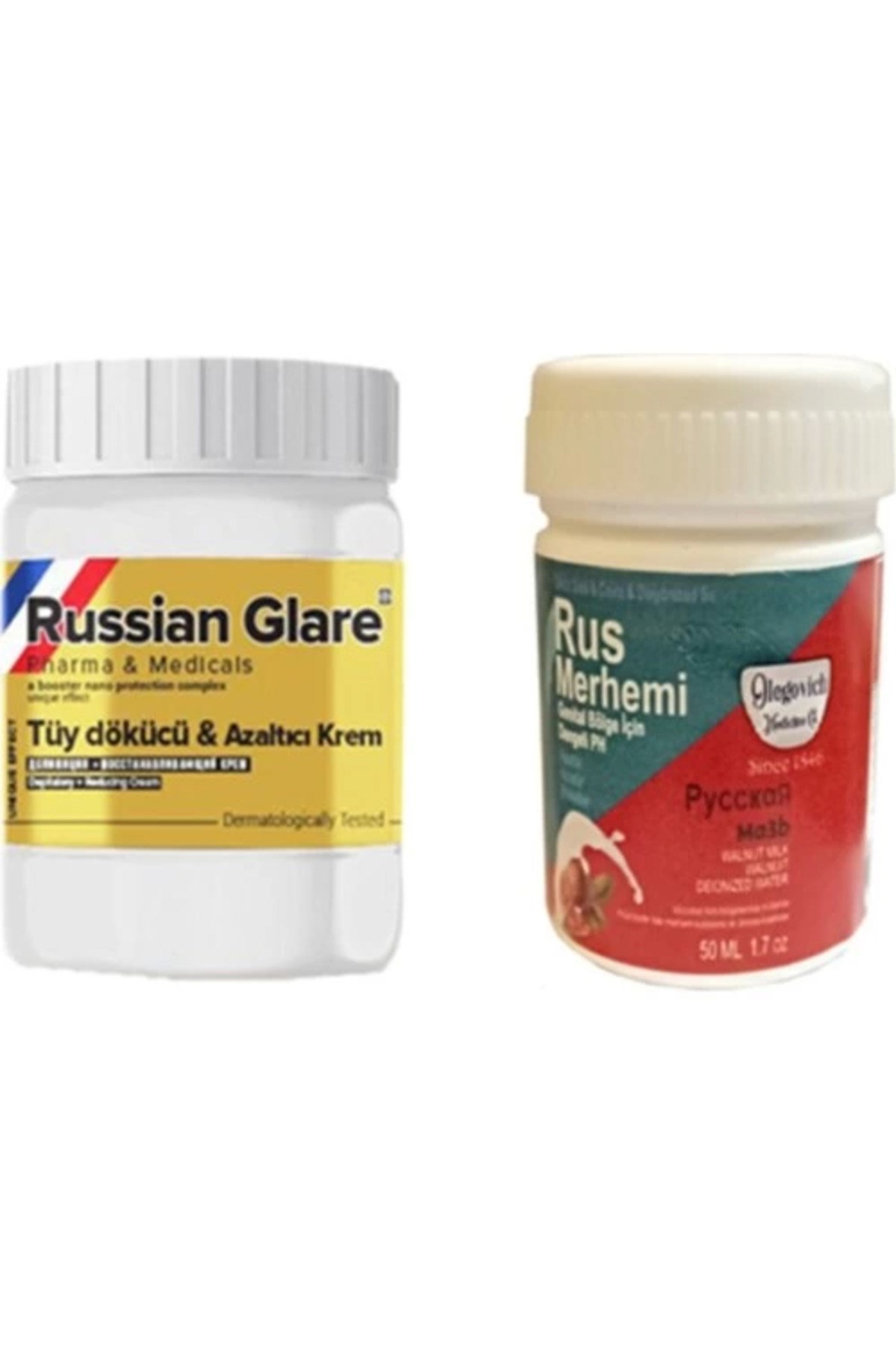 Olegovich Medicine Tüy Dökücü Azaltıcı Merhem 50 Ml 1 Adet + Genital Bölge Merhemi