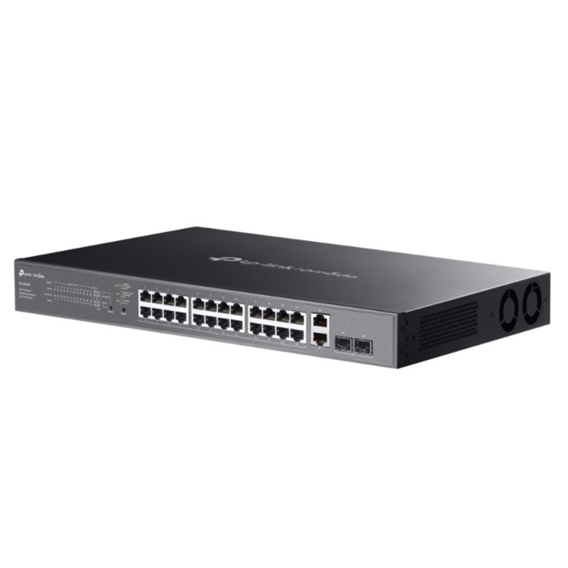 OMADA ES228GMP 24 PORT GIGABIT+ 2XGB SFP+2XGB RJ45 UPLINK CLOUD L2 YÖNETİLEBİLİR 384W POE RACKMOUNT SWITCH