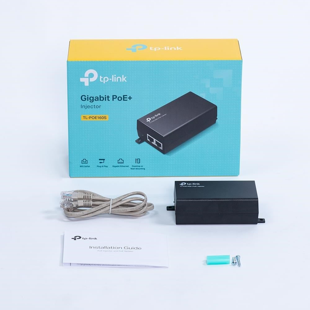 OMADA TL-POE160S 48VOLT 30WATT GIGABIT PORT POE ADAPTÖR