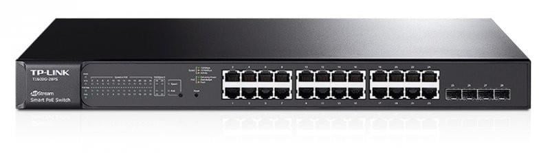 OMADA TL-SG2428P 24 PORT GIGABIT+ 4XGIGABIT SFP UPLINK 250W POE YÖNETİLEBİLİR RACKMOUNT SWITCH