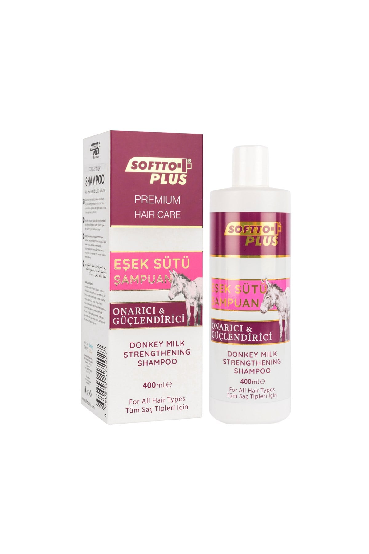 ONARICI GÜÇLÜ EŞEK SÜTÜ ŞAMPUAN 400 ML