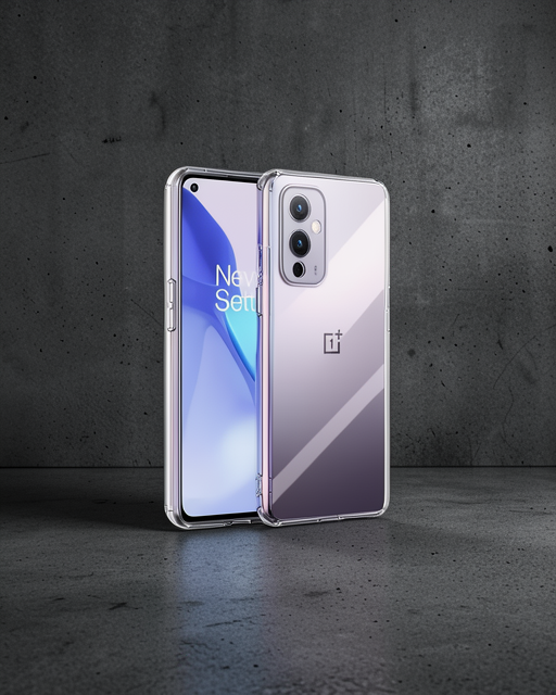One Plus 9 Kılıf Lüx Şeffaf Silikon