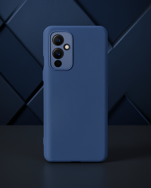 One Plus 9 Kılıf Nano İçi Kadife Silikon - Lacivert