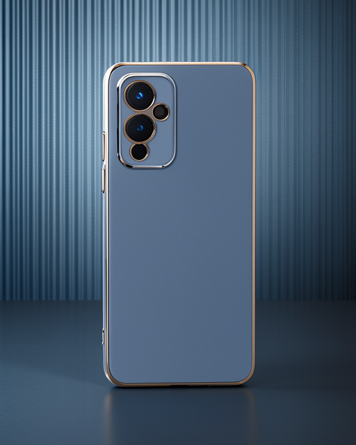 One Plus 9 Kılıf Volet Silikon - Mavi