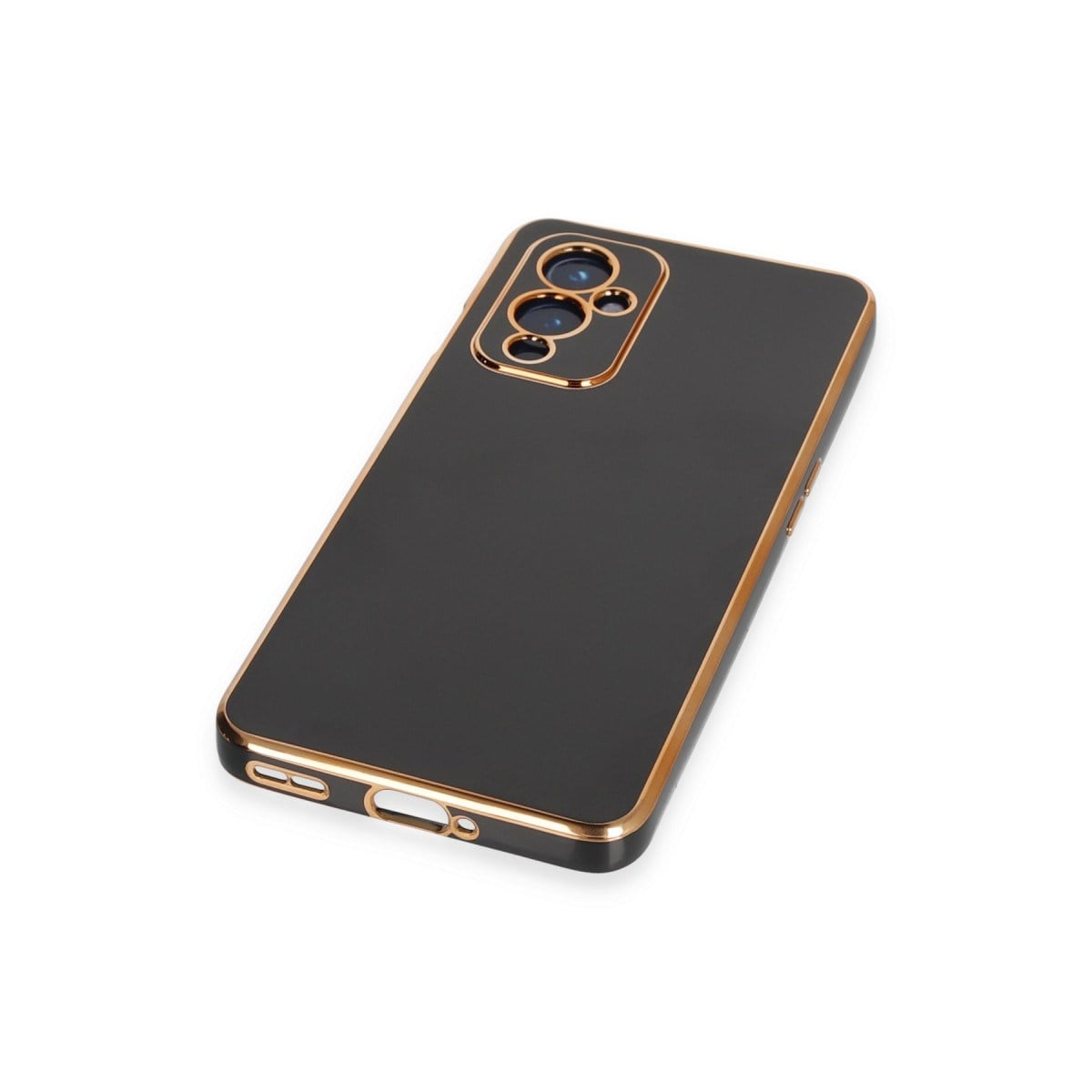 One Plus 9 Kılıf Volet Silikon - Siyah