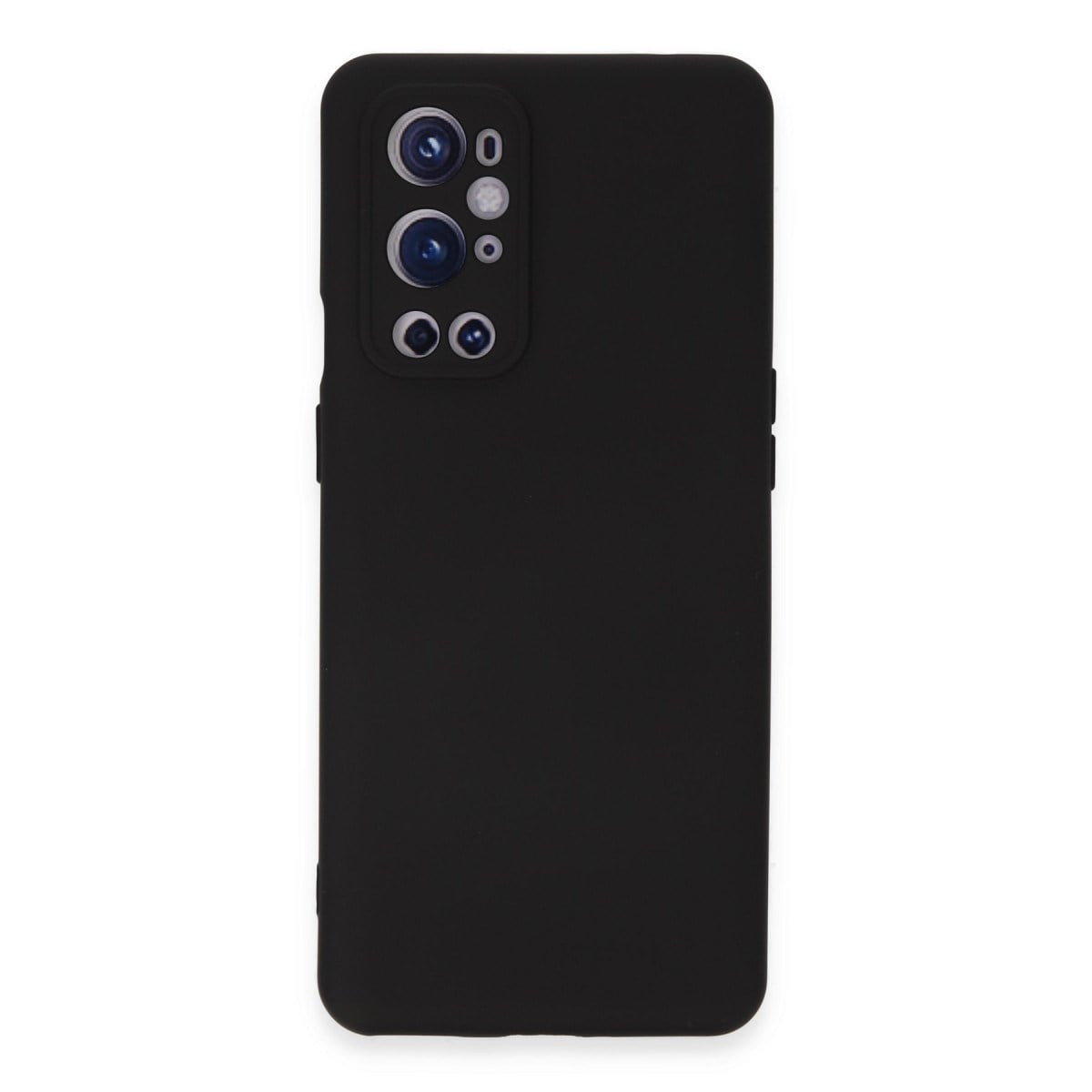 One Plus 9 Pro Kılıf Nano içi Kadife Silikon - Siyah