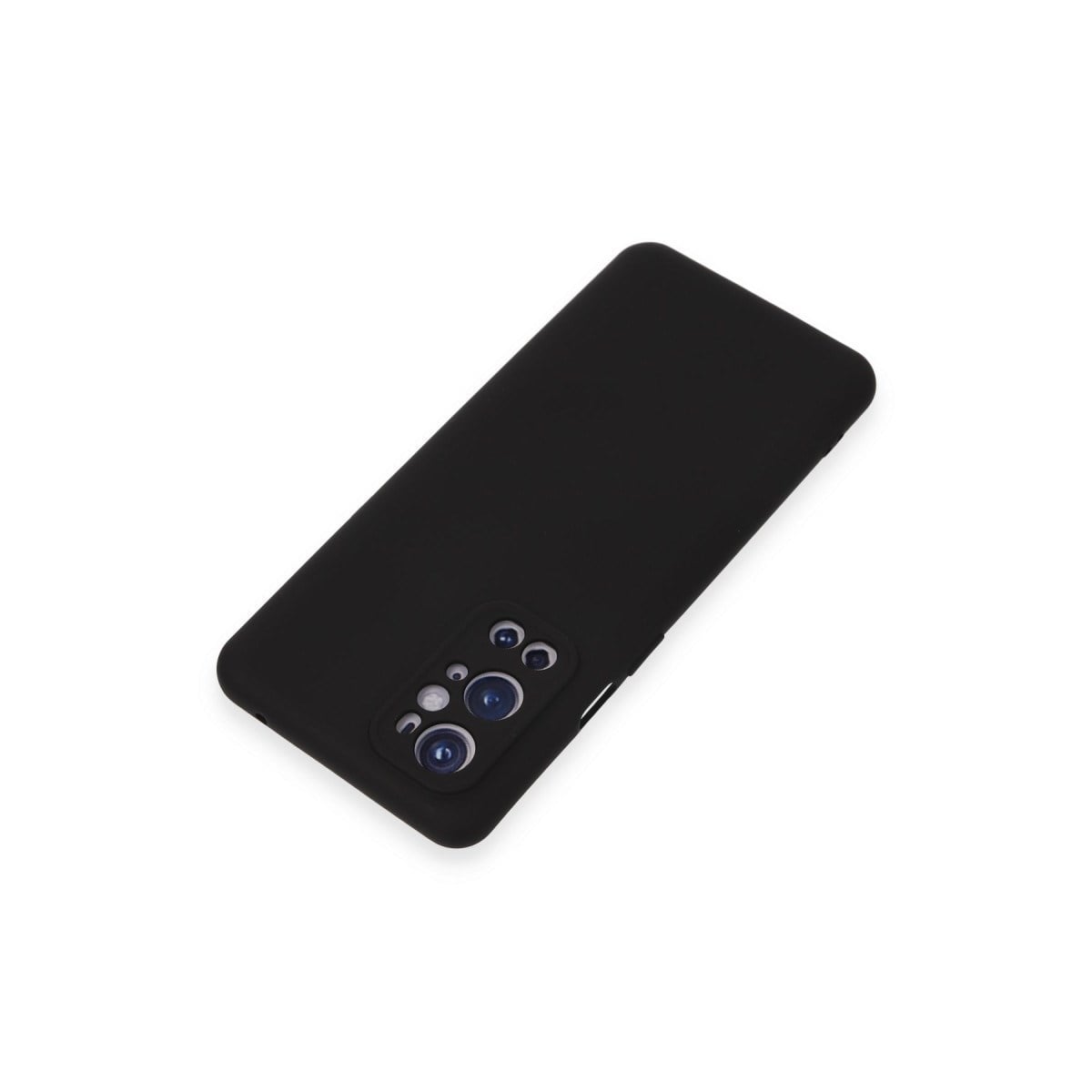 One Plus 9 Pro Kılıf Nano içi Kadife Silikon - Siyah