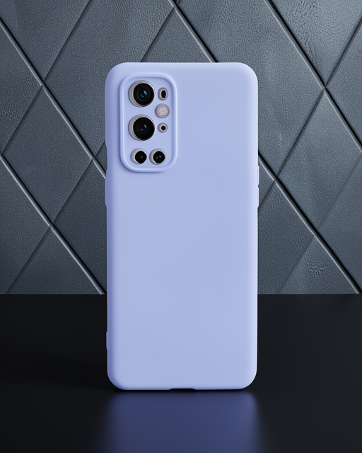 One Plus 9 Pro Kılıf Nano İçi Kadife Silikon - Lila