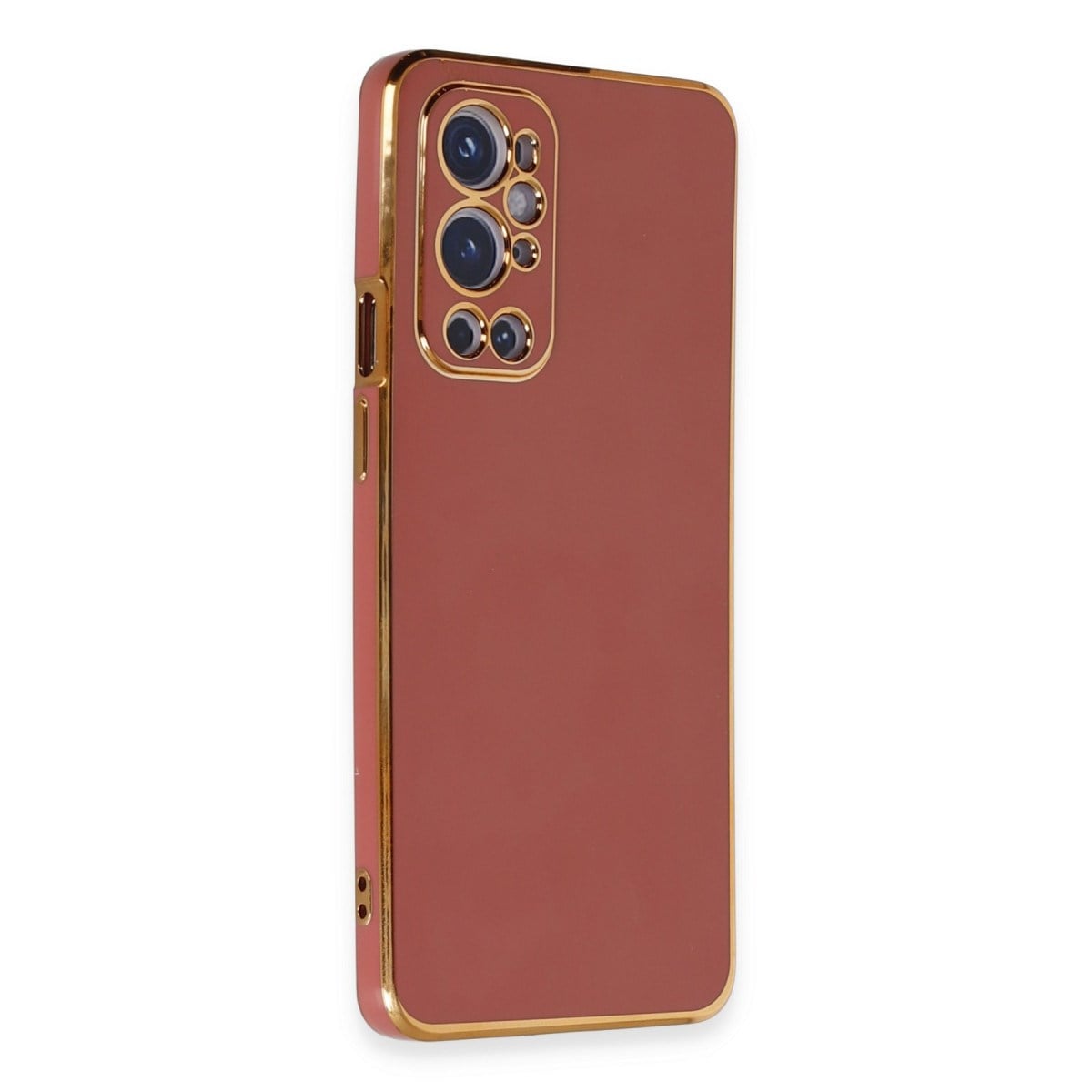 One Plus 9 Pro Kılıf Volet Silikon - Kırmızı
