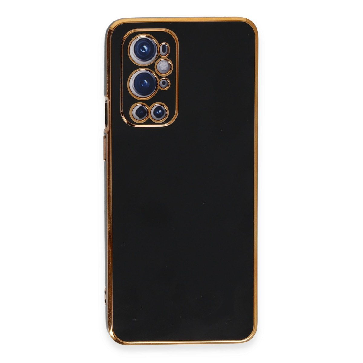 One Plus 9 Pro Kılıf Volet Silikon - Siyah