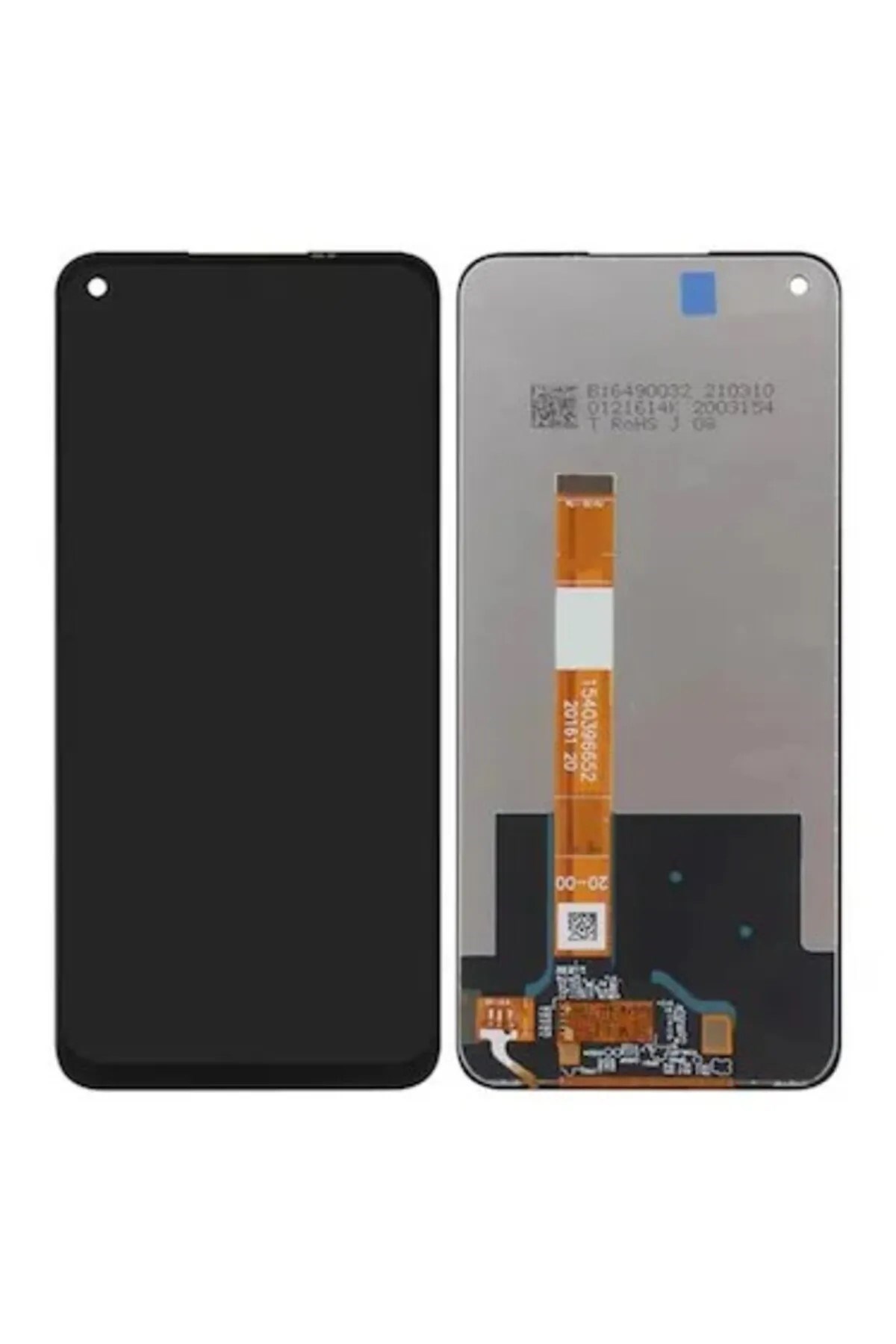 Oppo A52 - A72 Ekran Dokunmatik SRV (Siyah)