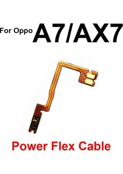 OPPO AX7 On Off Açma Kapama Filmi Flex