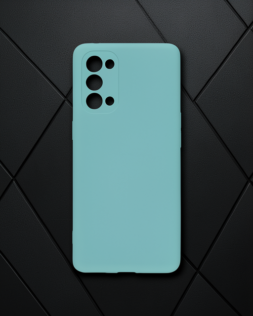 Oppo Reno 5 Pro Kılıf Nano İçi Kadife Silikon - Turkuaz