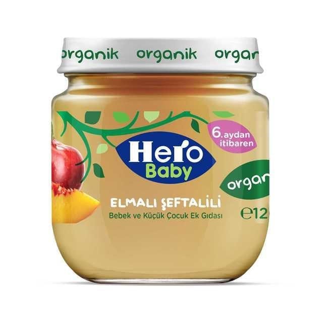 Organik Elma Şeftali 120gr