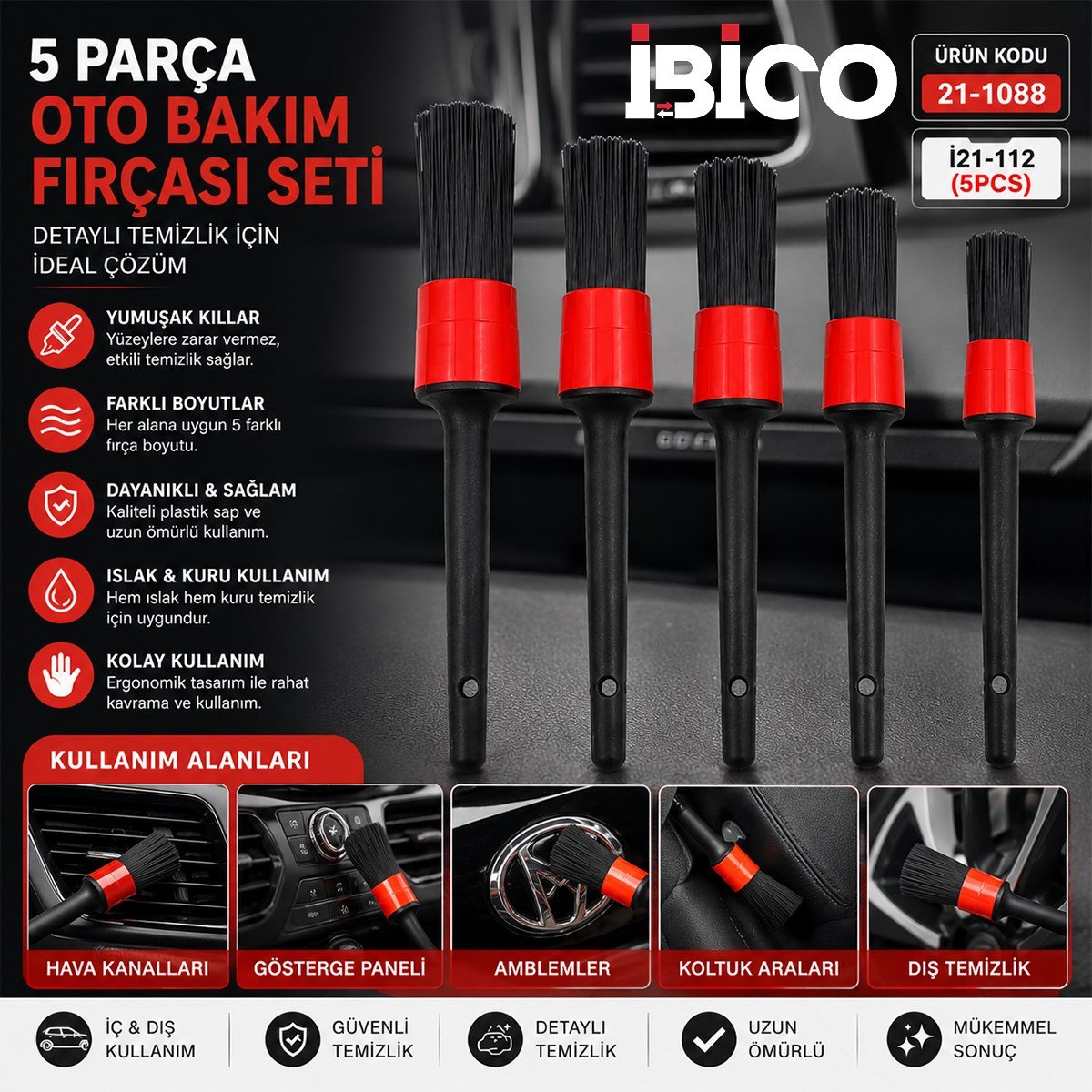Oto bakım fırçası