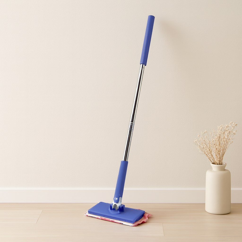 Otomatik Bez Değiştiren Mop 360° Döner Başlık 66 cm Sap