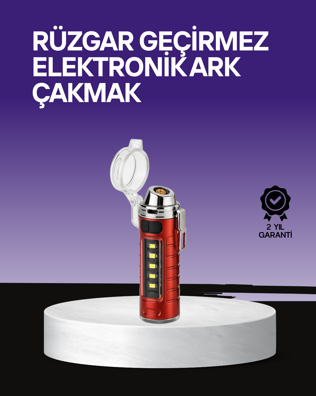 Outdoor Uyumlu Elektrikli Çakmak Fener