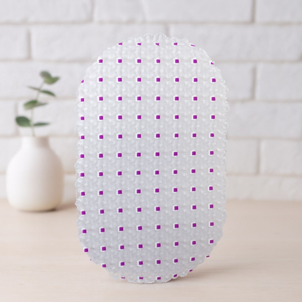 Oval Eko PVC Kaydırmaz Banyo Paspası