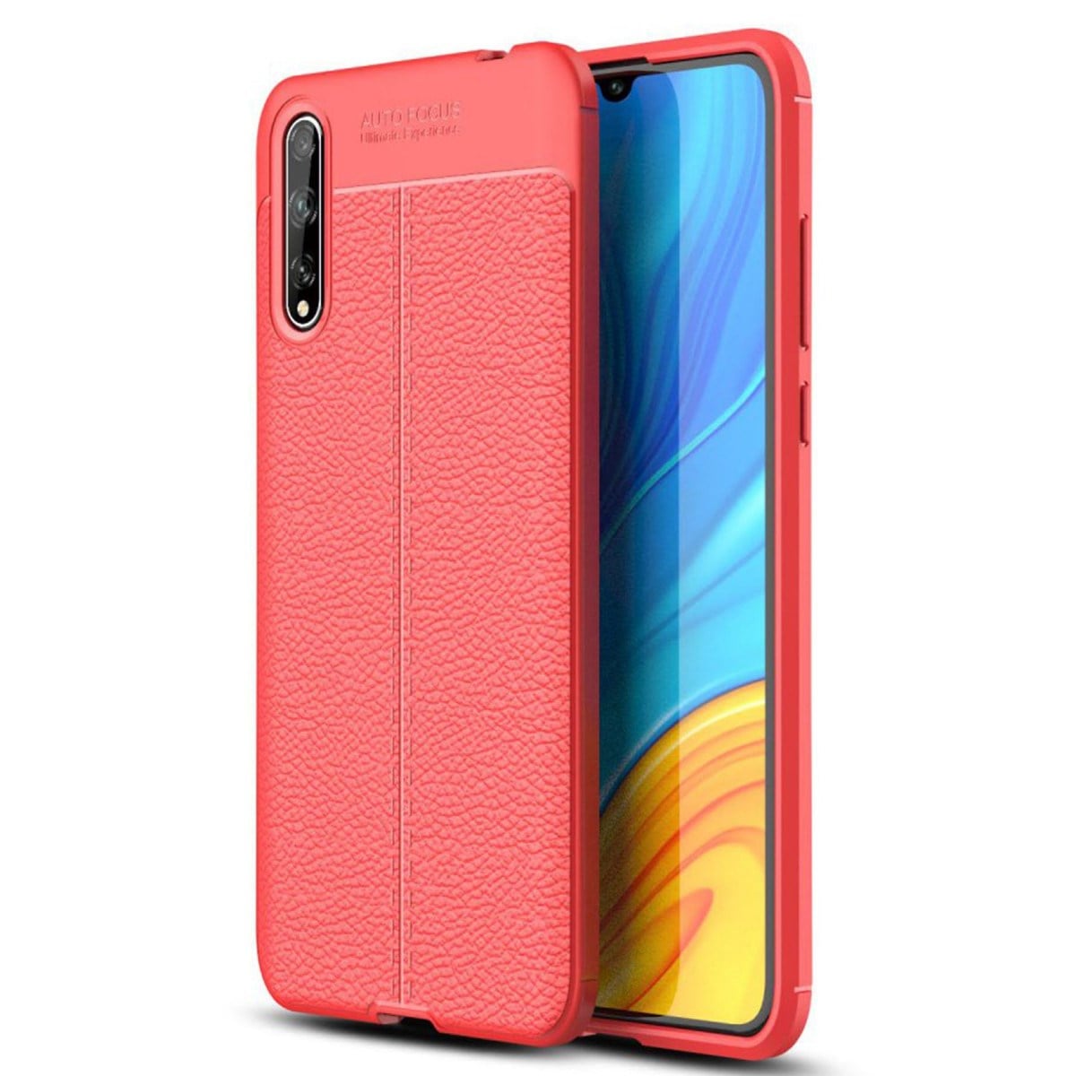 P Smart S Kılıf Auto Focus Kapak - Kırmızı