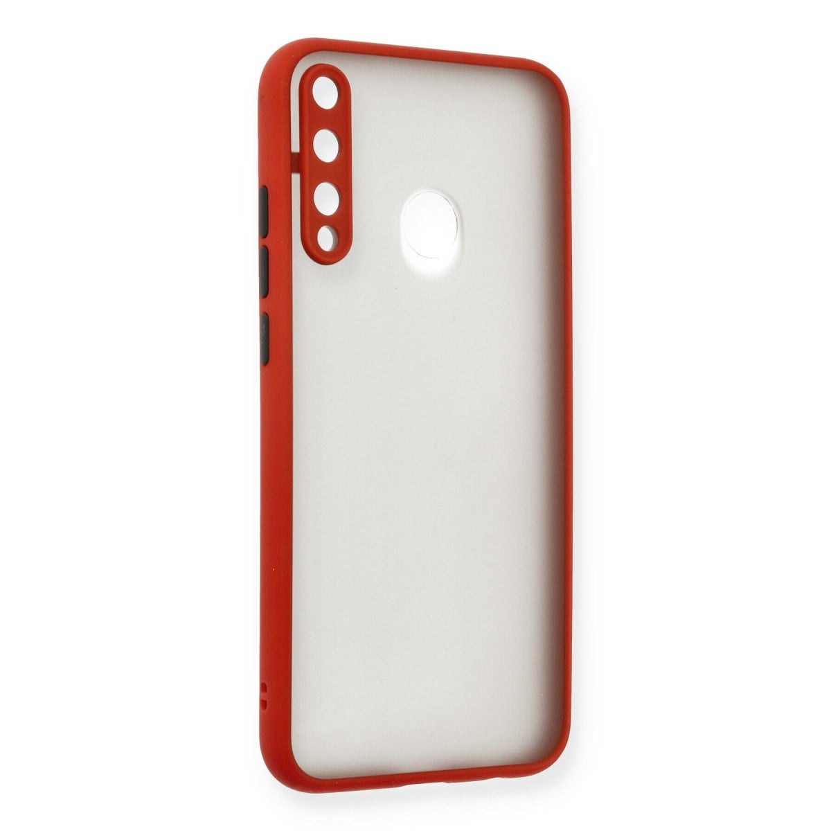 P40 Lite E Kılıf Montreal Silikon Kapak - Kırmızı