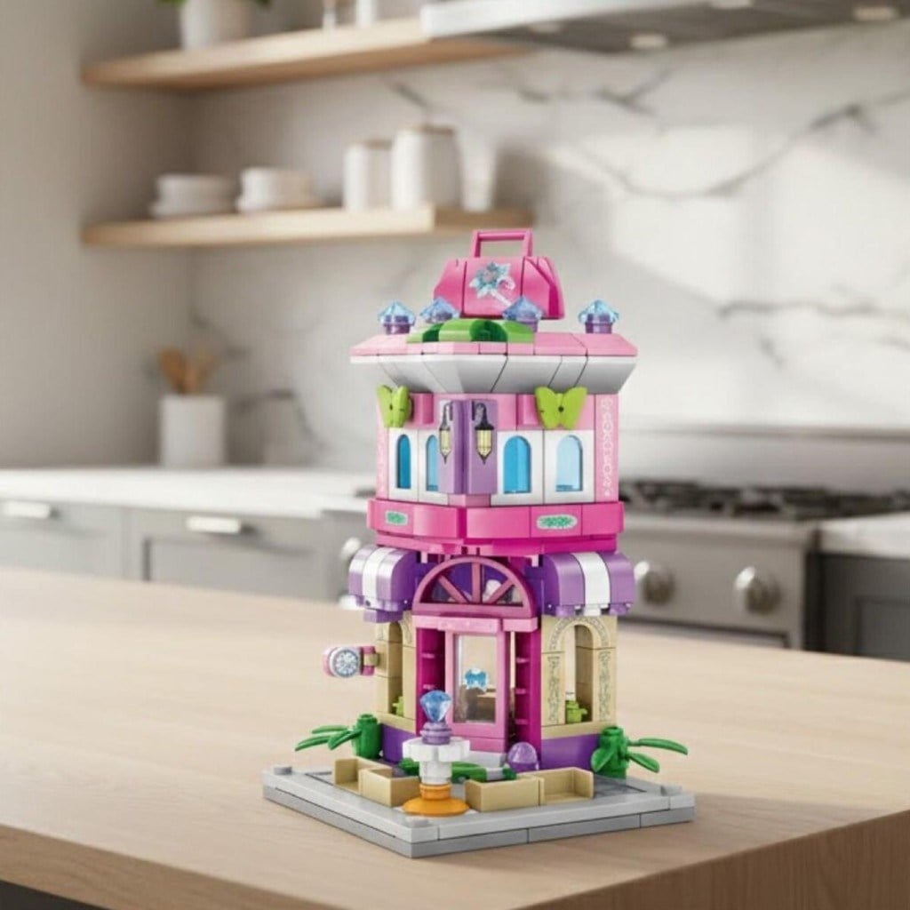 P657038 ÇANTA DÜKKANI 266 PARÇA BLOCK OYUNCAK
