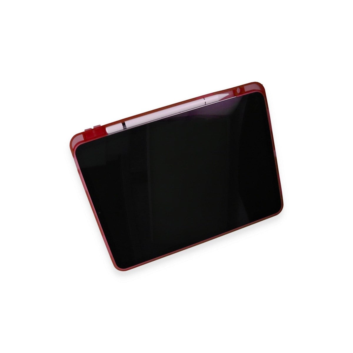 Pad 6 Kılıf Kalemlikli Mars Tablet Kılıfı - Kırmızı