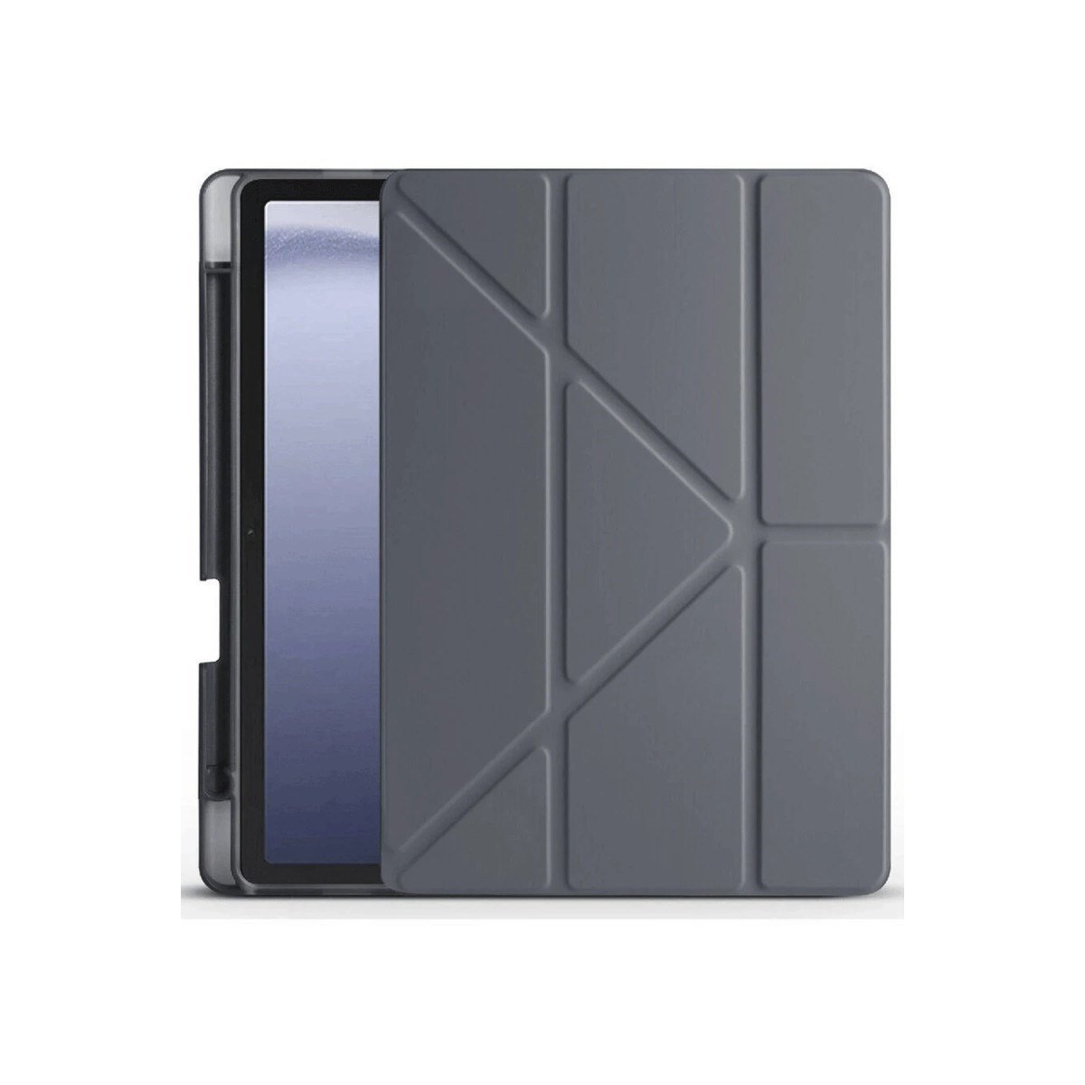 Pad X9 11.5 Kılıf Kalemlikli Mars Tablet Kılıfı - Koyu Gri