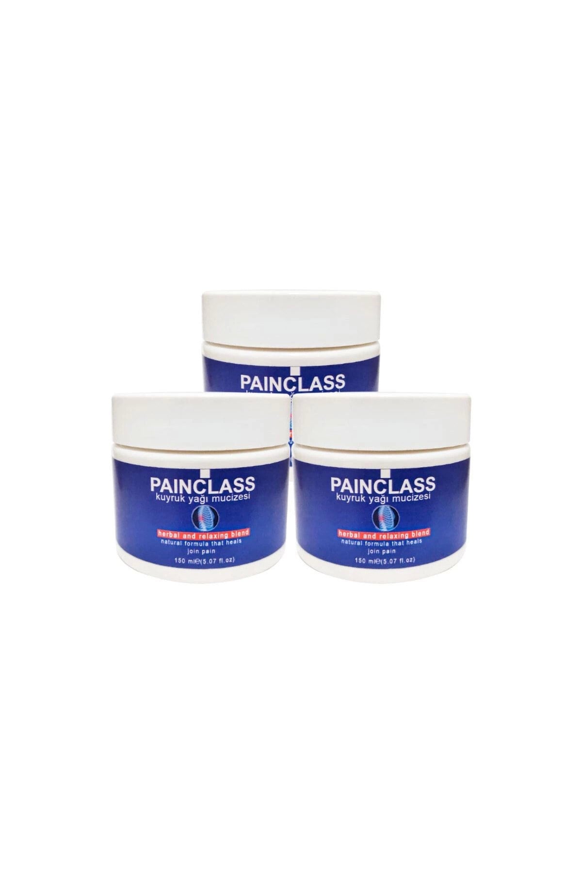 Painclass 3x150 ml Kuyruk Yağı Kremi