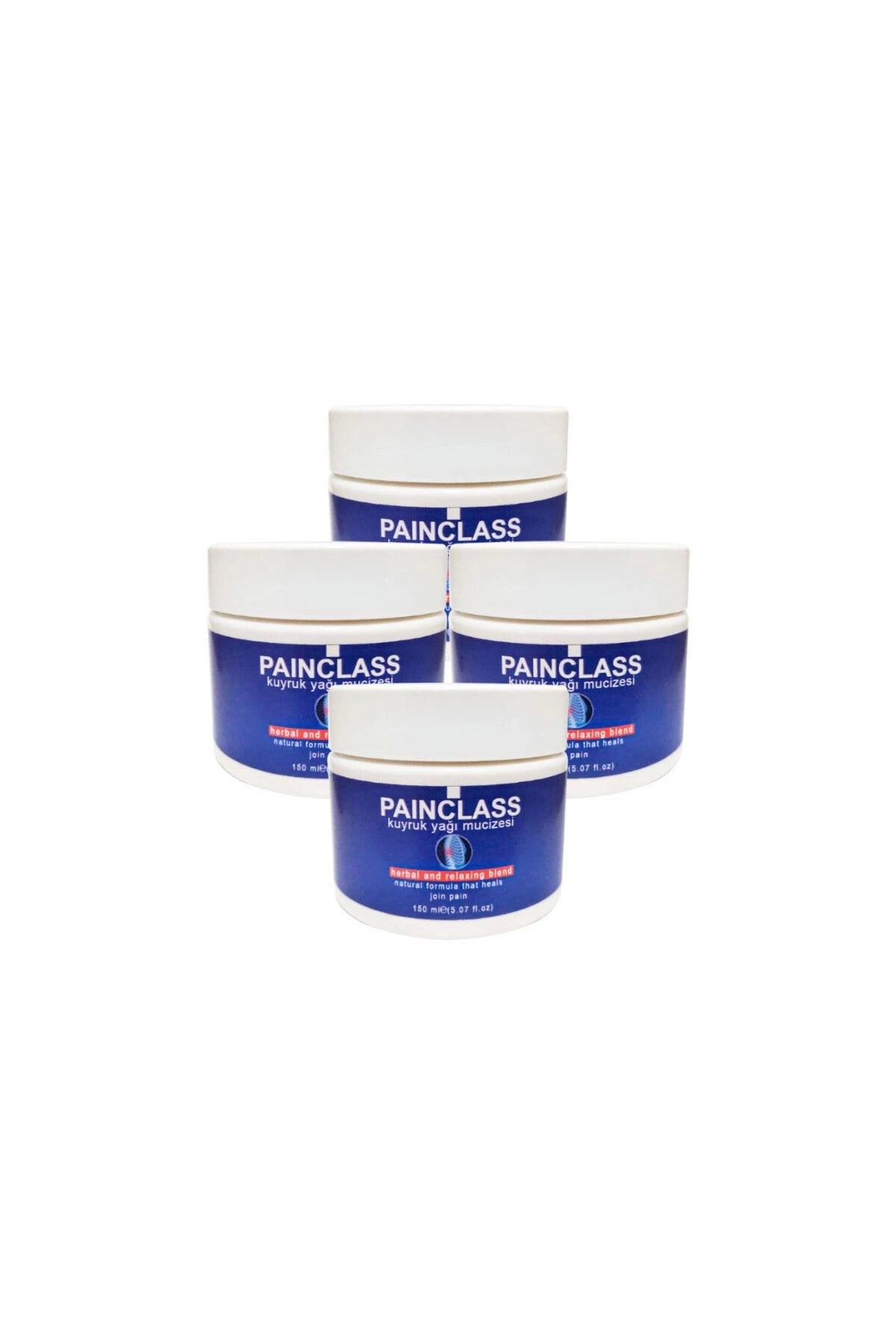 Painclass 4x150 ml Kuyruk Yağı Kremi