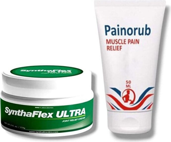 Painorub Synthaflex Ultra Kas Eklem Bel Boyun ve Kremi 100 ml + Muscle Painn-Relief Cream 50 ml