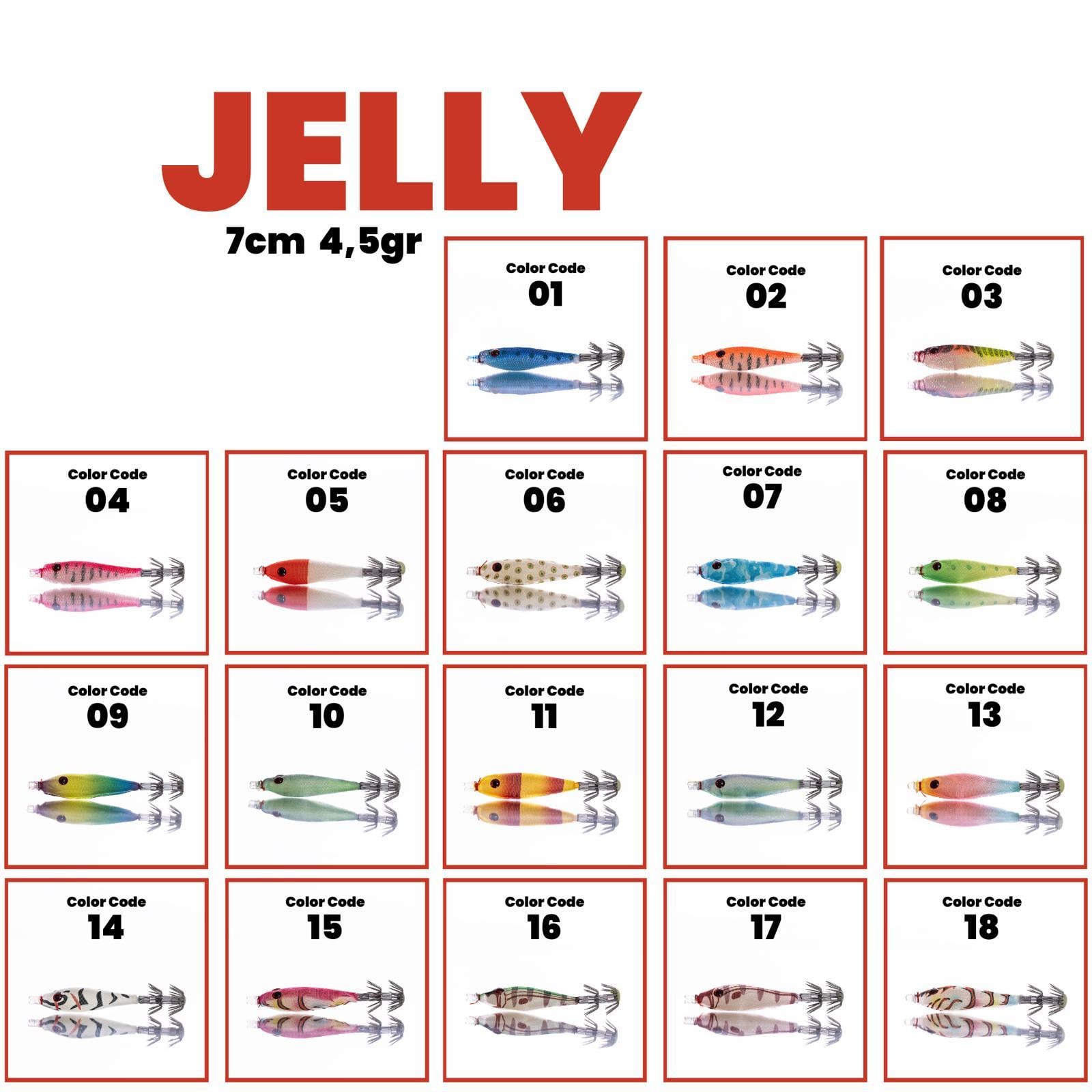 Pandora Jelly Soft 7cm 4.3gr Kalamar Zokası
