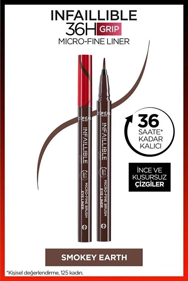 Paris Göz Kalemi & Infaillible 36 Saate Kadar Dayanikli Grip Micro Fine No: 05 Sage Green