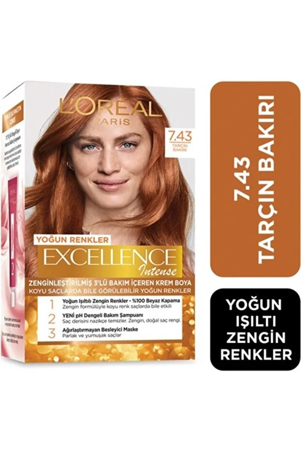 Paris Saç Boyasi & Excellence İntense 1.01 Derin Siyah